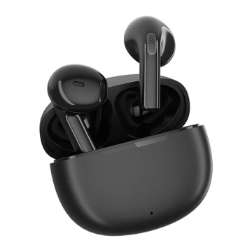 QCY T20 TWS Wireless Earphones (Black) - Bluetooth 5.3, ENC, IPX4