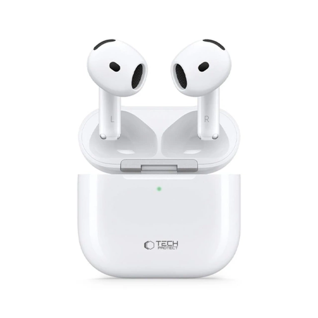 Słuchawki TWS Tech-Protect UltraBoost Core 2 Białe ANC Bluetooth