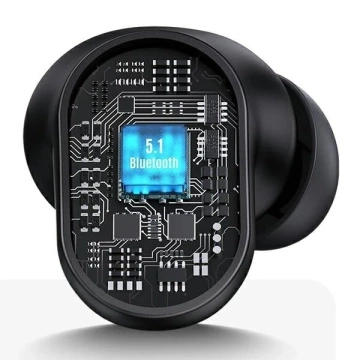 Bluetooth 5.1 slúchadlá USAMS TWS BH séria bezdrôtové červené/červené BHUBH03