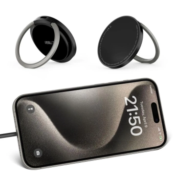 MagSafe Tech-Protect Charger QI15W-A33 Black 15W Stand