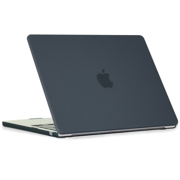 Alogy Hard Case for Apple Macbook Air 13 2022 M2 Matte Black Bag up to 15.6"