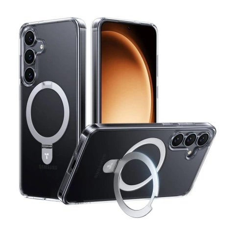 Etui do Samsung Galaxy S25 Przezroczyste Torras Ostand Series