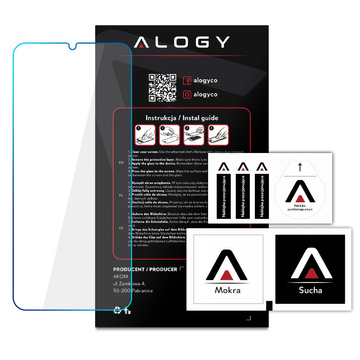 Захист екрана загартоване скло 9H Alogy для Samsung Galaxy A13 4G