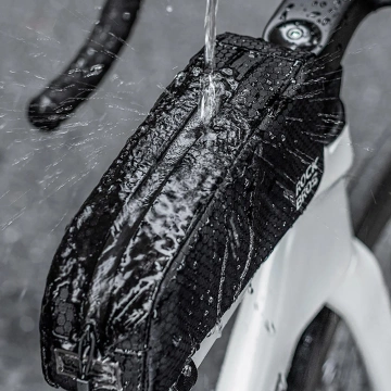 Rockbros 0.9l Waterproof Top Tube Frame Bag - Black