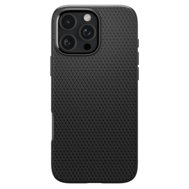 iPhone 16 Pro Spigen Liquid Crystal Case Protective Phone Case Matte Black