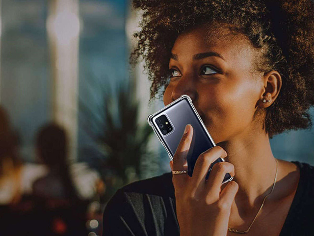 Броньований чохол ShockProof Alogy для Samsung Galaxy M51 прозорий