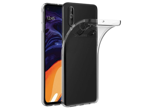 Прозорий силіконовий чохол для Samsung Galaxy A60 / M40 Alogy Full Glue Glass