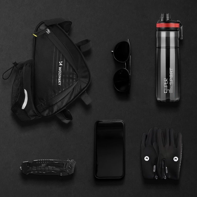 Wozinsky bike bag under the frame 1.5l black (WBB23BK)