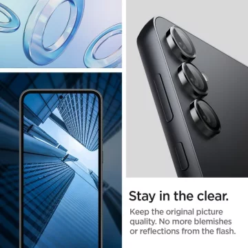 Spigen Optik.tr "Ez Fit" Camera Protector 2 шт. для Samsung Galaxy S23 FE Black
