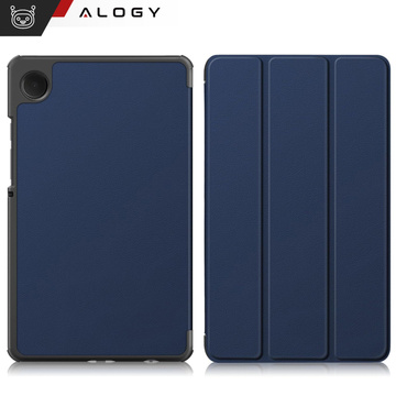 Puzdro pre Samsung Galaxy Tab A9 2023 8,7" X110 / X115 Kryt na tablet Puzdro Alogy Book Cover Navy Blue