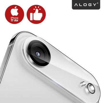 Захисний чохол для об'єктива Alogy Lens Pro™ – прозорий – захисний чохол для об'єктива камери Apple iPhone 17 Air, загартований та стійкий до подряпин, точна посадка
