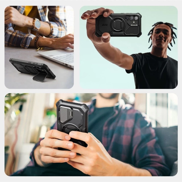 Etui Samsung Galaxy S25 Plus Supcase i-Blason ArmorBox Mag MagSafe Black