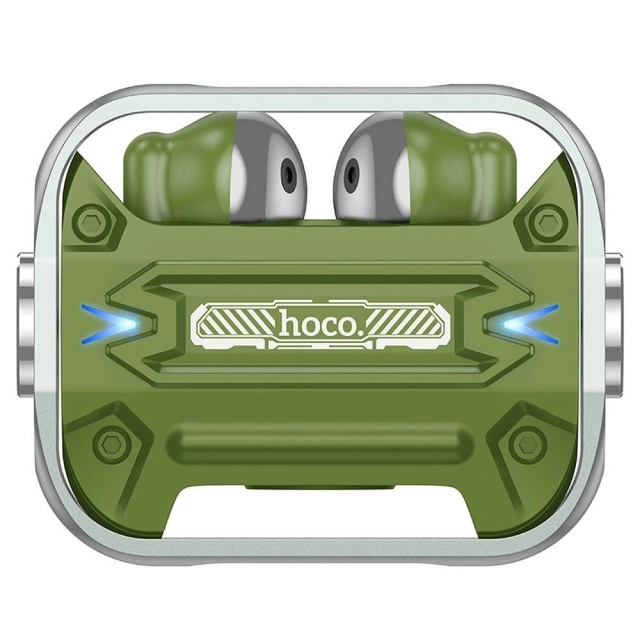 Bezdrôtové slúchadlá HOCO bluetooth TWS EW55, zelené