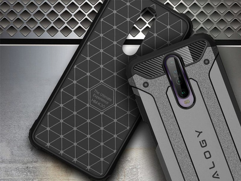 Alogy Hard Armor case for Xiaomi Redmi K30/ Poco X2 gray Alogy glass