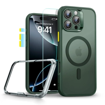 Etui ESR Classic Pro Set MagSafe iPhone 16 Pro Zielone