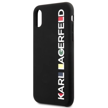 Etui Karl Lagerfeld KLHCPXBHWHBK do pevného pouzdra Apple iPhone X/XS Glossy Bauhaus
