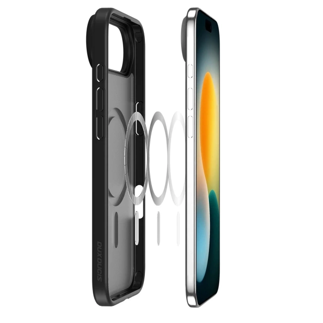 Etui Ochronne do iPhone 17 Air Dux Ducis Yind MagSafe Czarny