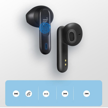 Bezdrátová sluchátka JBL Wave 300 Bluetooth TWS černá