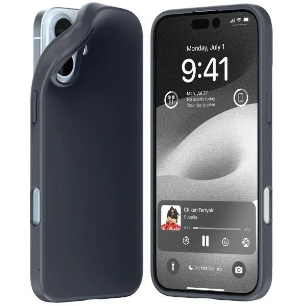 Etui Mercury Soft do iPhone 16 Plus 6.7" Granatowy