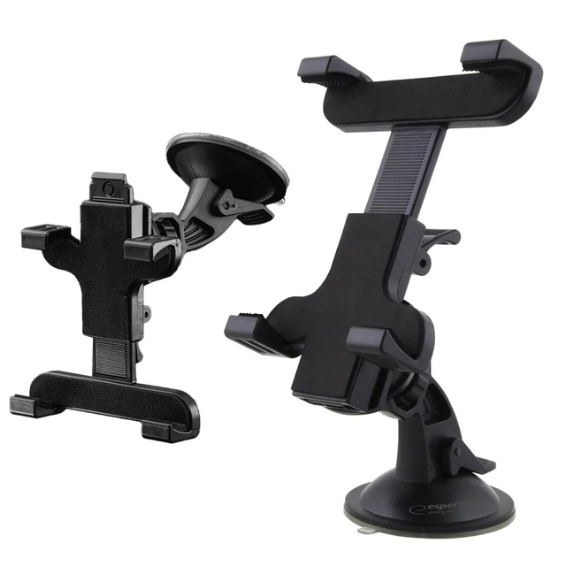 Car holder for phone tablet for windshield dashboard Black