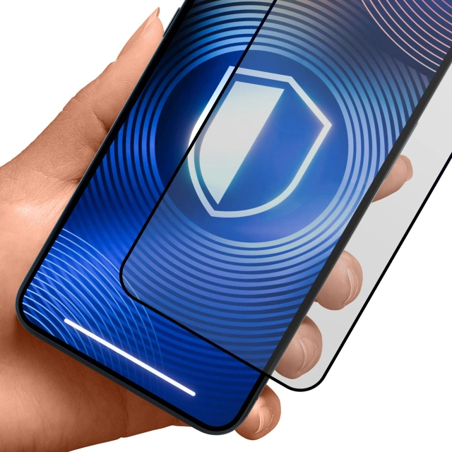 Matné tvrdené sklo pre Apple iPhone 13 / iPhone 13 Pro / iPhone 14 - 3mk tvrdé sklo Matt Max Privacy