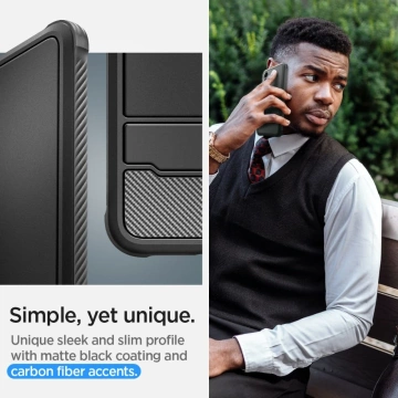 Etui Spigen Rugged Armor pre Samsung Galaxy S24 Matte Black