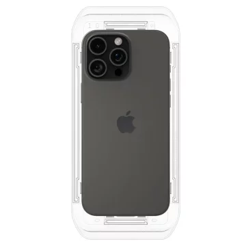 Tvrdené sklo Spigen Glas.Tr "Ez Fit" pre iPhone 16 Pro Clear