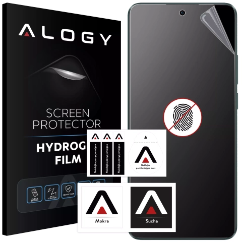 "MATTE" foil for Oppo Reno 10 5G / 10 Pro Hydrogel Alogy HydroSkin Matte Pro™ for screen for "FREE FINGERPRINT" case