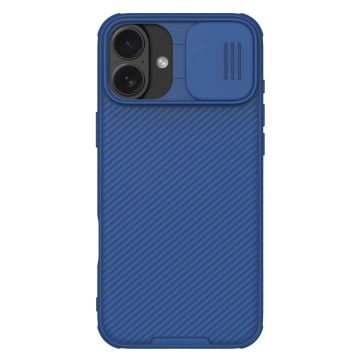 Чохол для iPhone 16 Nillkin CamShield Pro Magnetic Case синього кольору