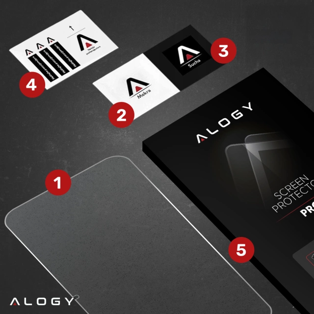 Handyhülle Wasserdichtes Gehäuse Alogy universal IPX8 bis 6,5 Schwarz