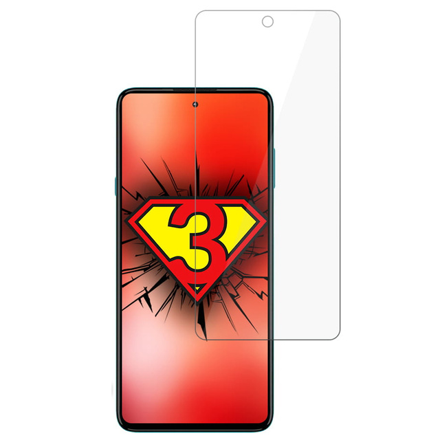 Unbreakable 3mk Flexible Glass Lite hybrid glass for Motorola Edge 20 Lite