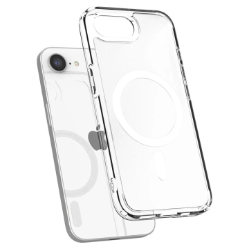Etui do iPhone 16e Spigen Ultra Hybrid Mag MagSafe Frost White
