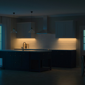 Lampa do šatníka s pohybovým senzorom Yeelight Closet Light 20 cm (čierna)