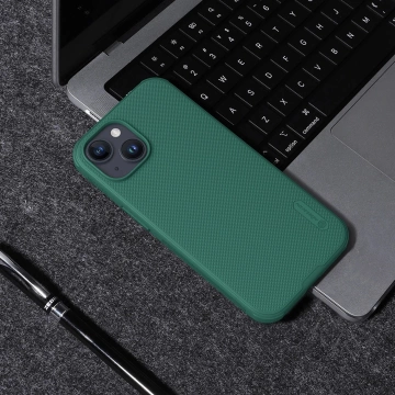 Magnetické puzdro Nillkin Super Frosted Shield Pro pre iPhone 15 - čierne