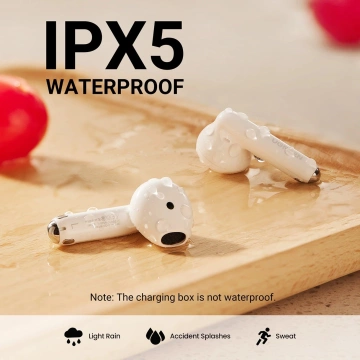 Навушники Ugreen HiTune H5 WS201 TWS – бездротові, Bluetooth 5.3, білі