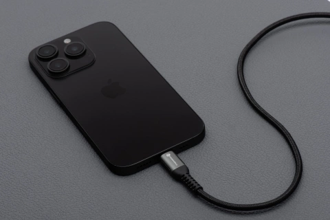 Kabel USB-C do USB-C Forcell 240W 5A PD QC 4.0 Nylon 2m Laptop Turbo