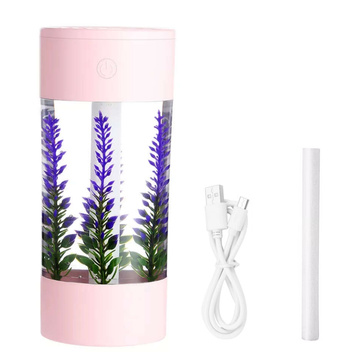 Зволожувач повітря Розсіювач ніжного туману декоративний Lavender lavender Pink