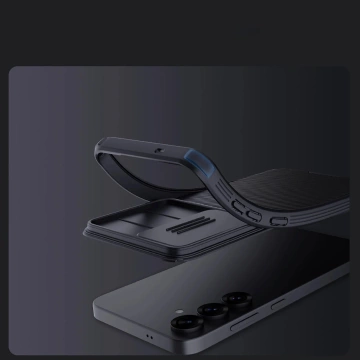 Hülle für Samsung Galaxy S25 Nillkin CamShield Pro Schwarz