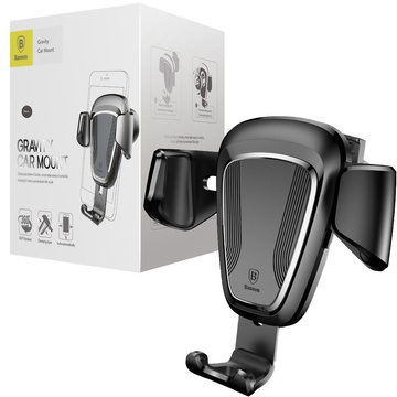 Baseus gravitational car phone holder Black