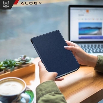 Alogy ProBook Cover Protective Case for E-Book Reader for PocketBook Verse 629 / Verse Pro 634 / Verse Lite 619 Navy Blue