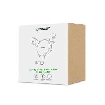 UGREEN gravitační držák do auta pro ventilaci šedý (50564)