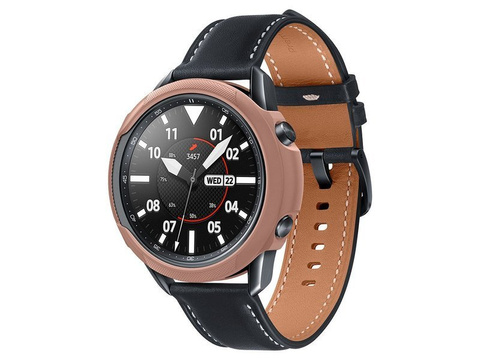Etui Spigen Liquid Air pre Samsung Galaxy Watch 3 45 mm bronz