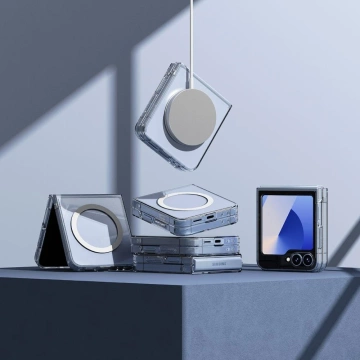 Etui Ringke Fusion Magnetic Magsafe pre Samsung Galaxy Z Flip 6 Clear