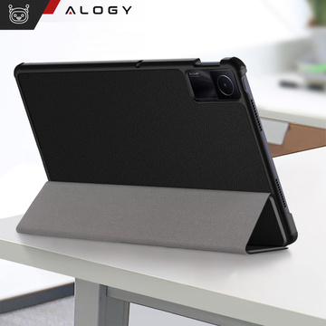 Case for Xiaomi Redmi Pad SE 2023 11" Smart Case Cover with Flip Housing Case Alogy Black Glass