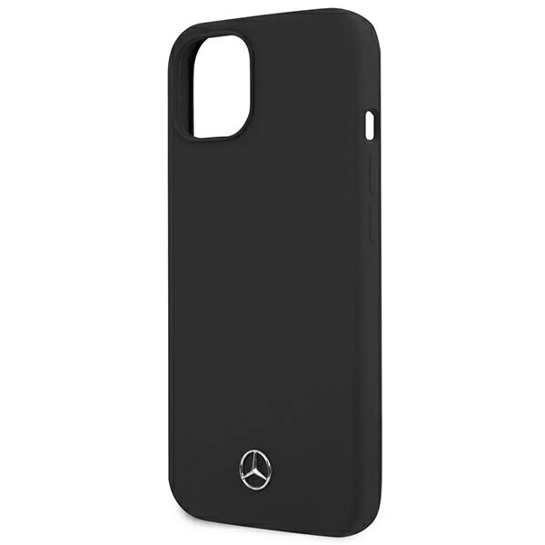 Etui Mercedes MEHCP13SSILBK na iPhone 13 mini 5,4" pevné pouzdro Silicone Line