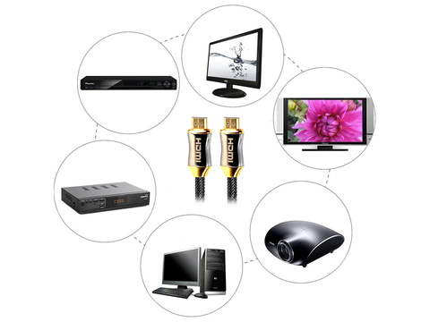 Кабель-перехідник Alogy HDMI - HDMI 2.0 4K 60Hz 3D 1м