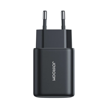 Мережевий зарядний пристрій Joyroom USB-C / USB-A 25 Вт SFC / PPS / PD - чорний