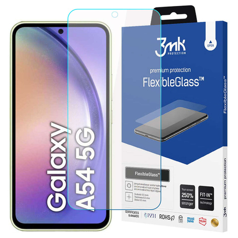 Protective glass for Samsung Galaxy A54 5G - 3mk FlexibleGlass™