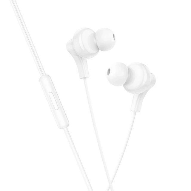 HOCO Wired Headphones Type C with Microphone M114 White