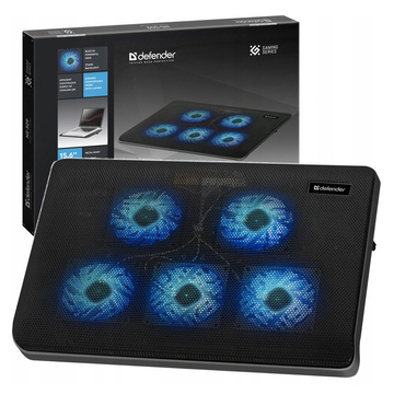 Cooling pad laptop stand Notebook LED backlight 15.6 inches black